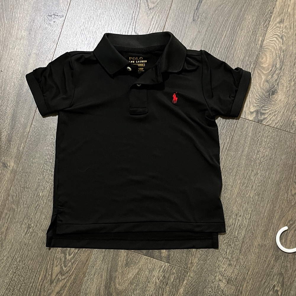 Polo by Ralph Lauren Black Polo with Red Pony Logo